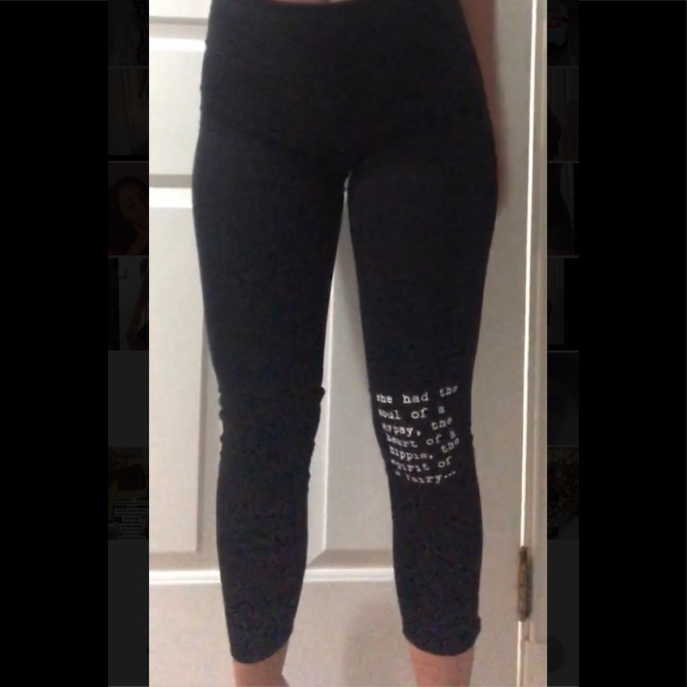 FREE PEOPLE HIPPIE GYPSY LEGGINGS!🧚🏽‍♀️🦋